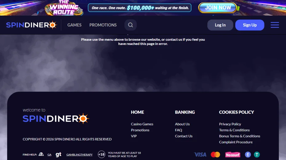 SpinDinero Online Casino